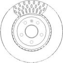 Disctech Brake Disc - Fits Bmw, Tesla - ABD3800 - Front Axle