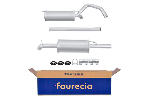 FAURECIA 8LD 366 035-541 Rear Muffler - Easy2Fit® Kit - fits SUZUKI ALTO VI