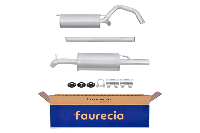 FAURECIA 8LD 366 035-541 Rear Muffler - Easy2Fit® Kit - fits SUZUKI ALTO VI