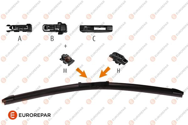 Eurorepar Wiper Blade - 1635454080