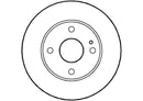 Disctech Brake Disc - Fits Audi, Mazda - ABD2716 - Front Axle