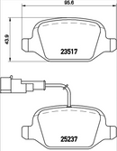 Brembo Brake Pad Set - P23131