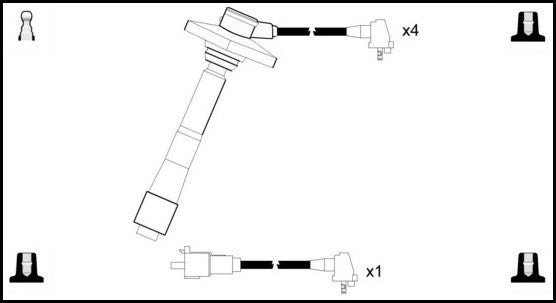 ElectroSpark Ignition Lead Set - OEK498