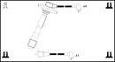 Lemark Ignition Lead Set - HOES1268
