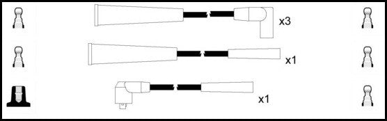 ElectroSpark Ignition Lead Set - OEK031