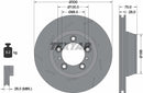 Textar Car Brake Disc - 92220607