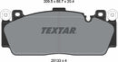 Textar Brake Pad Set - 2513301
