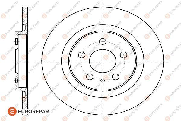 Eurorepar Brake Disc - 1618861780
