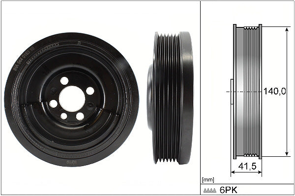 INA Belt Pulley Crankshaft Part No - 544016310