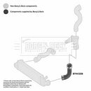 Borg & Beck Turbo Hose Part No -BTH1328