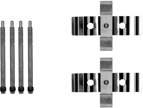 Mintex Rear Brake Pad Fitting Kit  - MBA0054 fits Hyundai