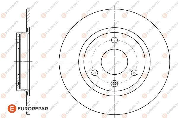 Eurorepar Brake Disc - 1618859880