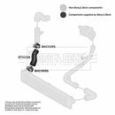 Borg & Beck Turbo Hose Part No -BTH1212
