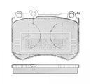 Borg & Beck Front Brake Pad Set -BBP2497