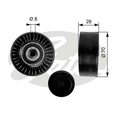 Gates DriveAlign Idler Pulley - T36248