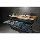 Draper 61" 15 Drawer Trolley Grey - 08238