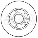 Key Parts Brake Disc Pair Part No -KBD4687