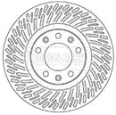 Borg & Beck Brake Disc Pair Part No -BBD5352