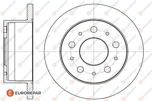 Eurorepar Brake Disc - 1618863480