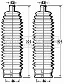 First Line Steering Gaiter Kit Part No -FSG3382
