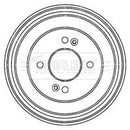 Borg & Beck Brake Drum (Single) -BBR7207