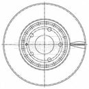 Borg & Beck Brake Disc Pair Part No -BBD5519
