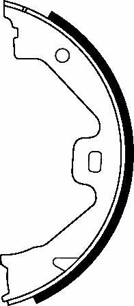 Mintex Brake Shoes fits -MG Rover MFR522 (also fits other vehicles)