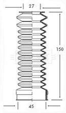 Borg & Beck Steering Gaiter Kit Part No -BSG3007