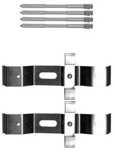 Textar Brake Pad Fitting Kit - 82039000