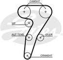 Gates PowerGrip Belt - 5653XS