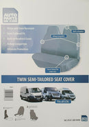 Double HD Seat Cover Grey - PSC2