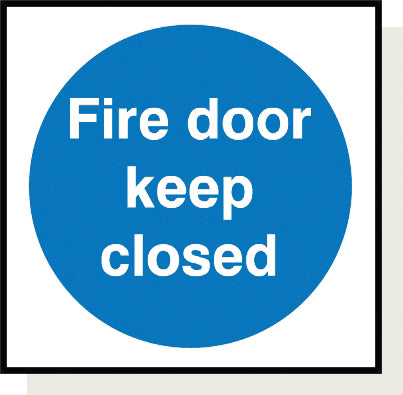 Fire Door Sign - F003A