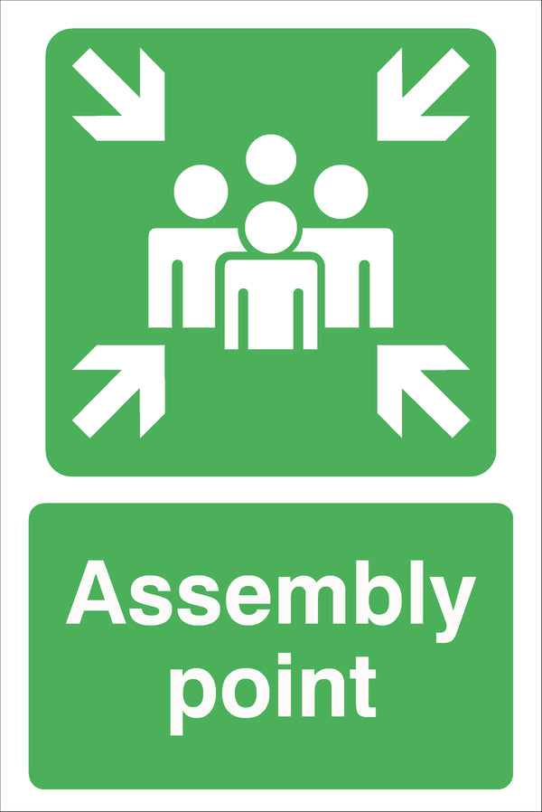 Adhesive Assembly Point Sign - FB004A