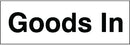 Foamex Goods In Sign - GA018F
