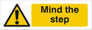 Adhesive Mind Step Sign - WA002A