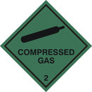 Compressed Gas Sticker - WS006