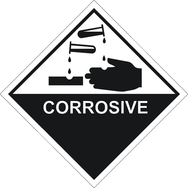 Corrosive Sticker - WS008