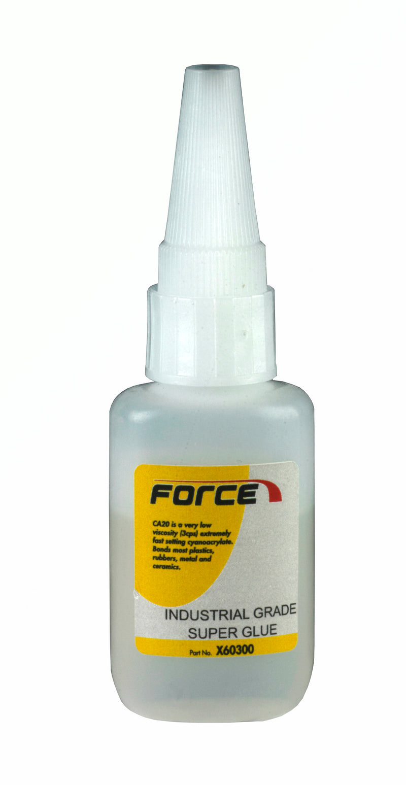 FORCE Super Glue - Industrial Grade  - X60302 x10