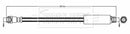 Borg & Beck Brake Hose Part No -BBH8789