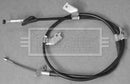 Borg & Beck Brake Cable- LH Rear -BKB3729