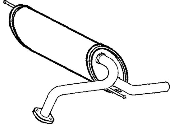 Klarius RN871W - Box With Tail Pipe