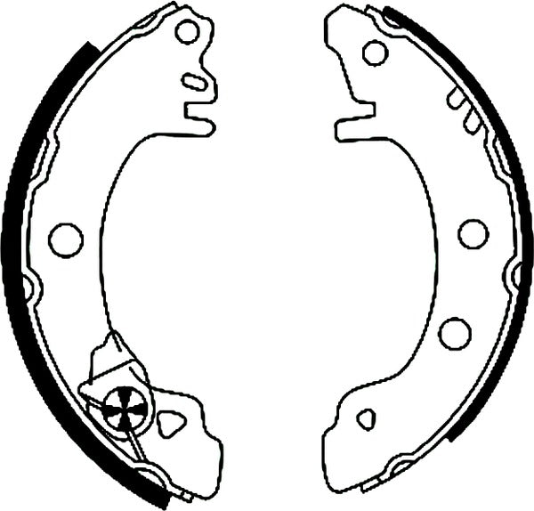 Mintex Brake Shoes fits -Ford MFR162 (also fits other vehicles)