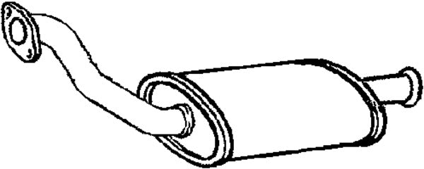 Klarius PG762C - Box With Front Pipe  - Fits Citroen C15 D 1.9D