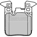 Borg & Beck Rear Brake Pad Set -BBP2376