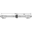 Borg & Beck Brake Hose Part No -BBH6924