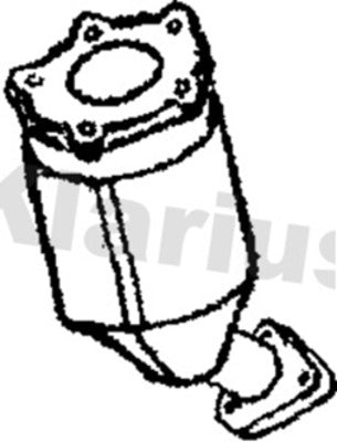 Klarius 325264 - Catalyst Type Approved  - Fits Nissan Navara NP300 2.5 DCi