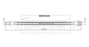 Borg & Beck Brake Hose - BBH9028