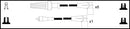Lucas Ignition Lead Set - LUC4108
