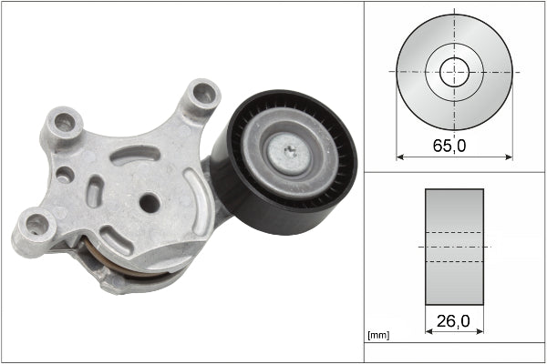 INA Tensioner Lever - V-Ribbed Belt - Part No - 534007520