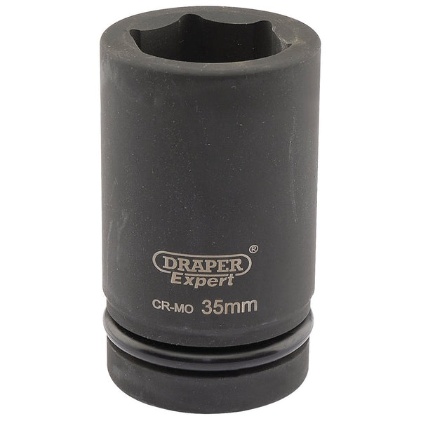 Expert HI-TORQ 6 Point Deep Impact Socket, 1" Sq Dr, 35mm